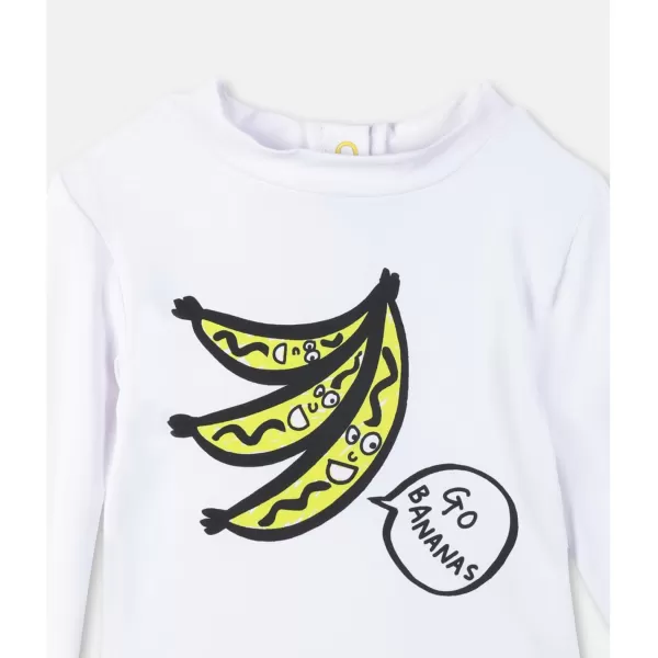 Cheap Stella McCarney Kids Stella Mccartney Kids Go Bananas Swim Top