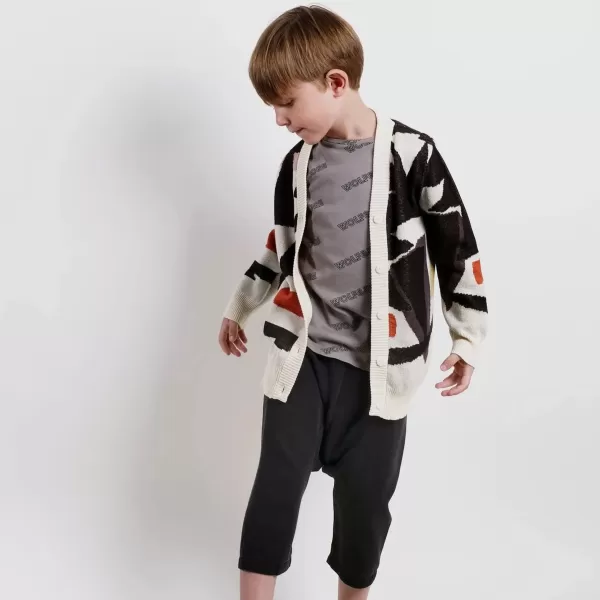 New Wolf and Rita Kids Samuel Variacoes Cardigan