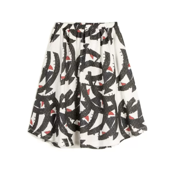 Hot Wolf and Rita Simone Broken Fall Girl Skirt