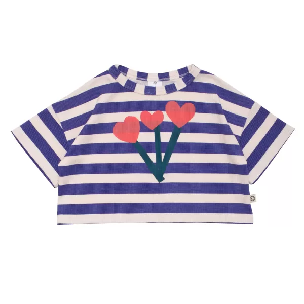 Best Sale Wynken Beach Tee Strong Blue Stripe